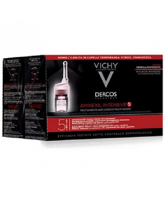 DERCOS AMINEXIL FIALE 42 UOMO 6 ML - farmacia015