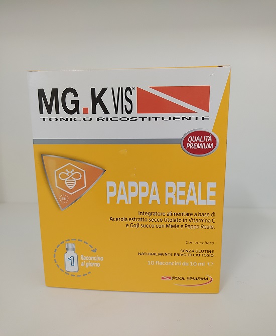 MGK VIS TONICO RICOSTITUENTE PAPPA REALE 10 FLACONCINI DA 10 ML - farmacia015
