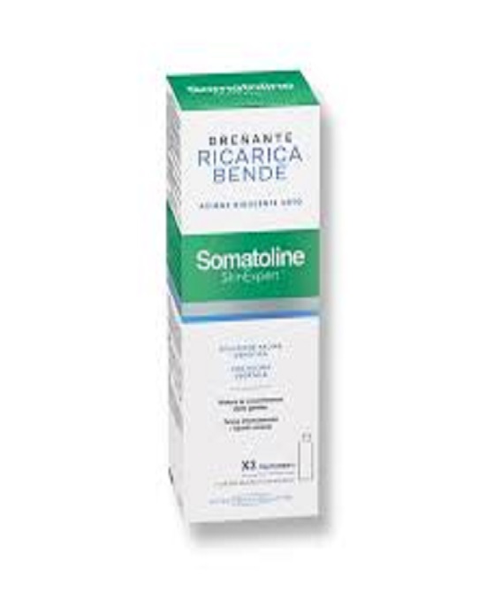 SOMATOLINE SKIN EXPERT BENDE SNELLENTI DRENANTI KIT RICARICA 400 ML - farmacia015