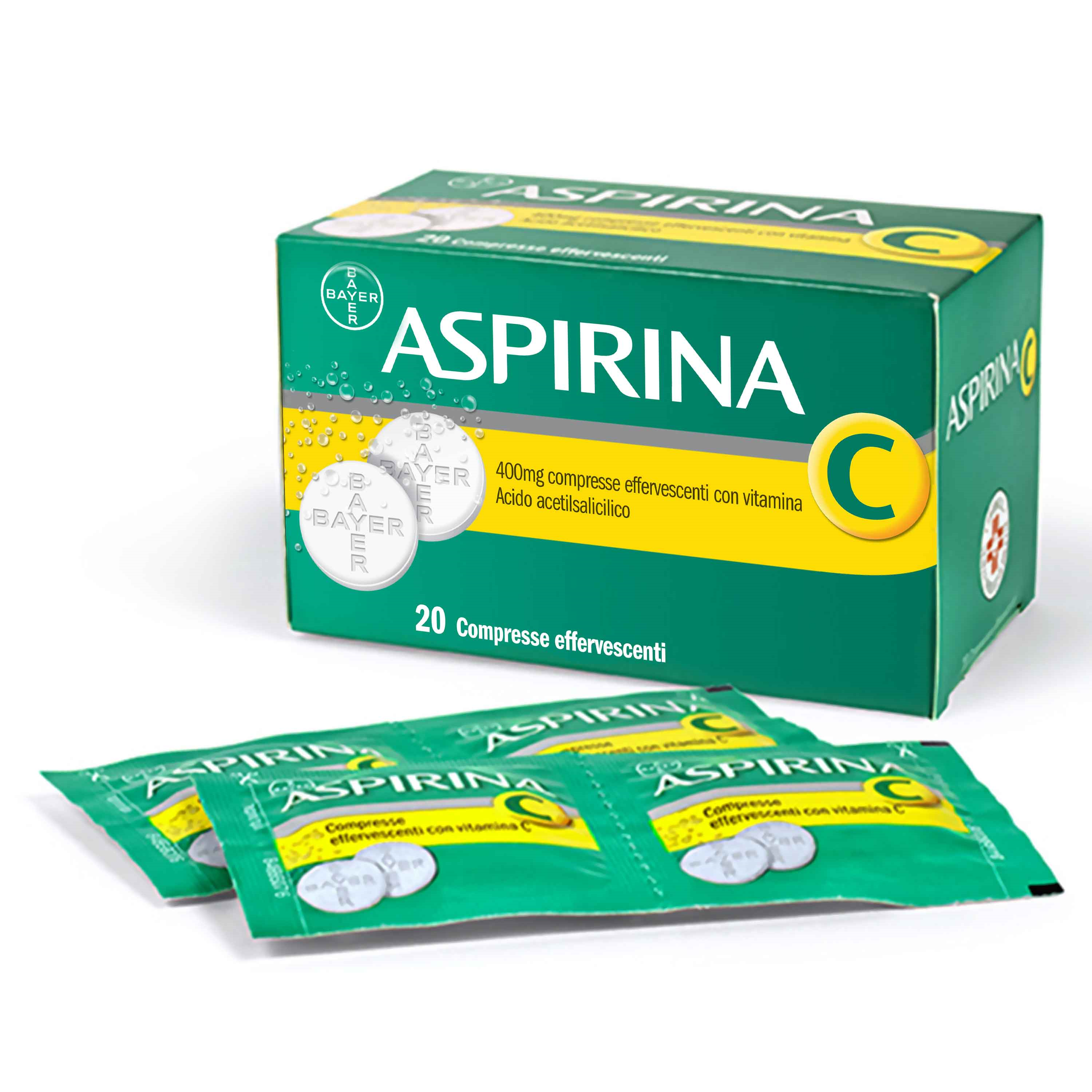 ASPIRINA C*20CPR EFF 400+240MG - farmacia015