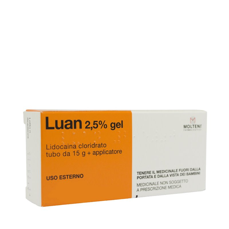 LUAN*GEL 15G 2,5%+APPLICATORE - farmacia015