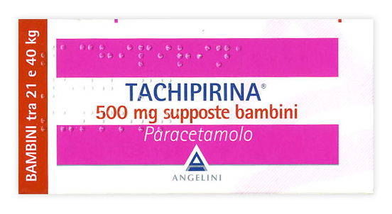 TACHIPIRINA*BB 10SUPP 500MG - farmacia015