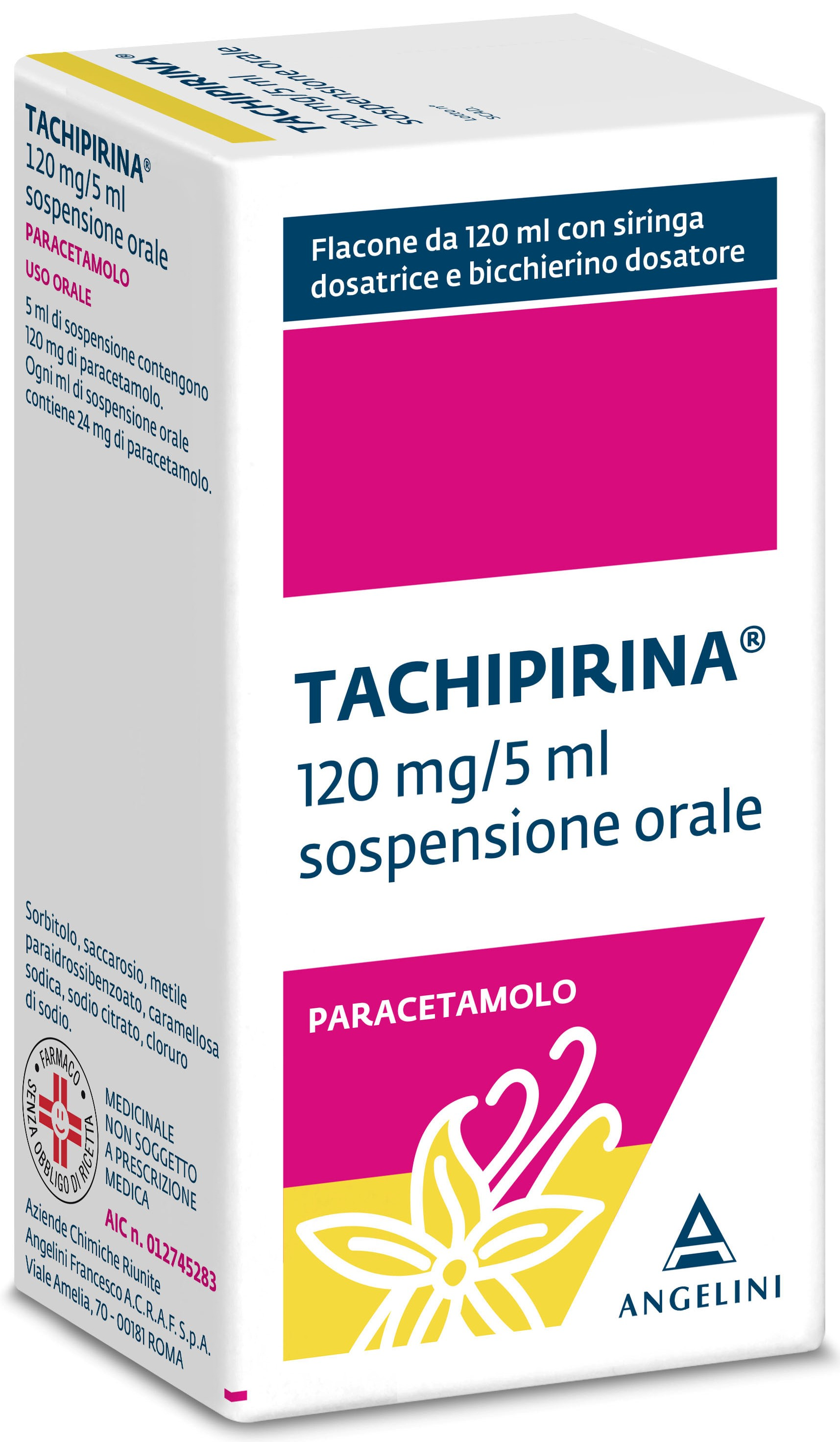 TACHIPIRINA*SOSP 120ML VAN/CAR - farmacia015