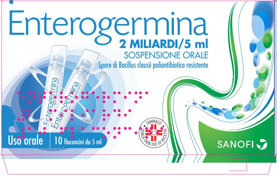 ENTEROGERMINA*OS 10FL 2MLD/5ML - farmacia015