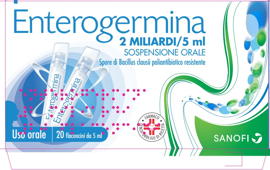 ENTEROGERMINA*OS 20FL 2MLD/5ML - farmacia015