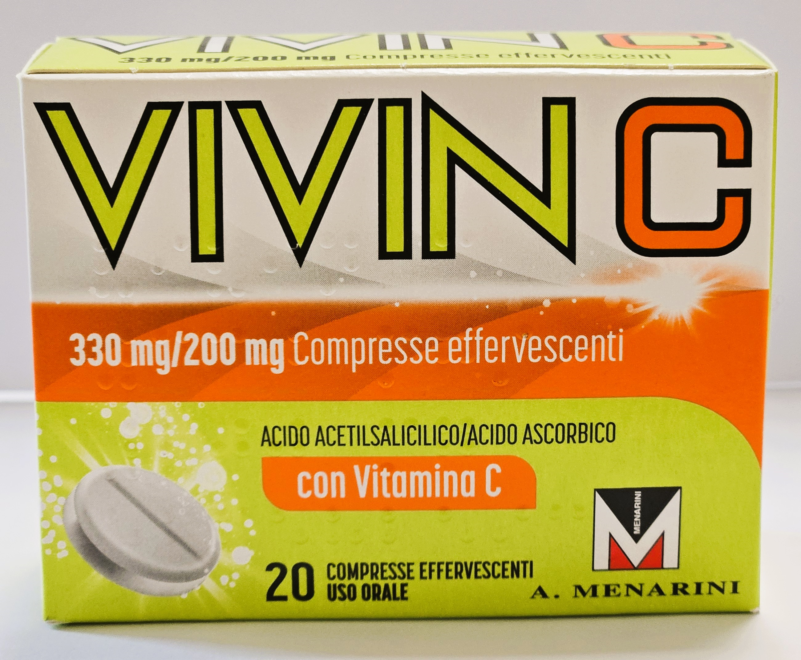 VIVIN C*20CPR EFF 330MG+200MG - farmacia015