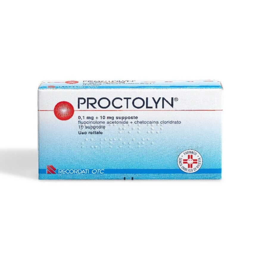 PROCTOLYN*10SUPP 0,1MG+10MG - farmacia015