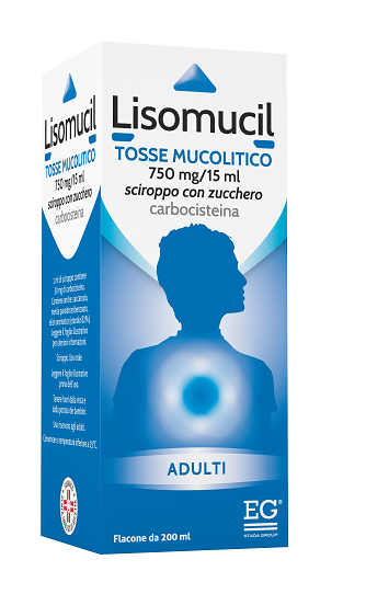 LISOMUCIL TOSSE MUC*AD SCIR 5% - farmacia015