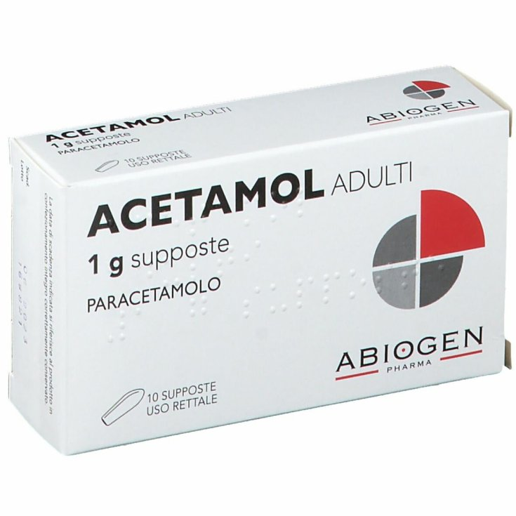 ACETAMOL*AD 10SUPP 1G - farmacia015