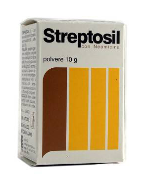 STREPTOSIL NEOMICINA*POLV 10G - farmacia015