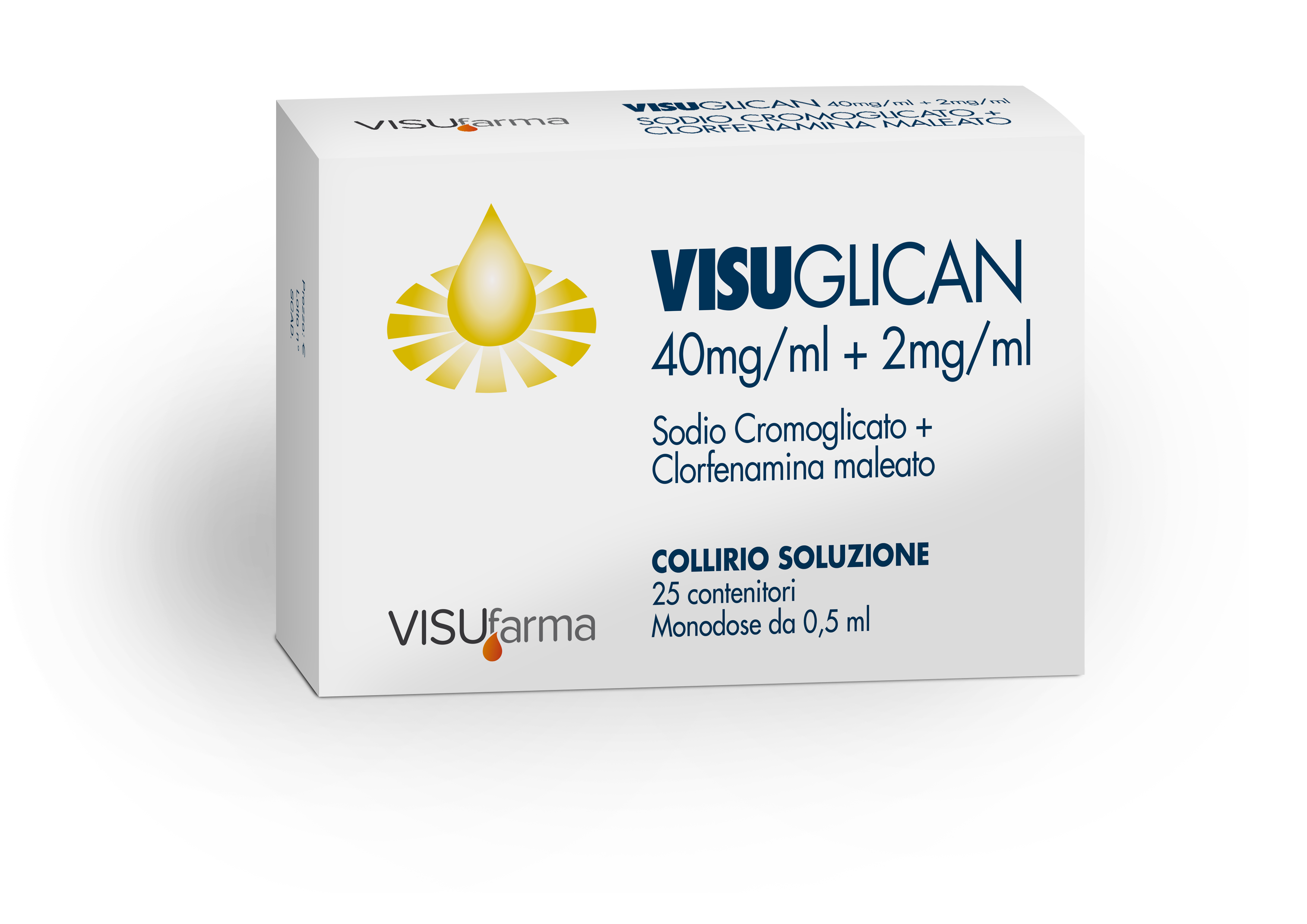 VISUGLICAN*COLL 25D 40+2MG/ML - farmacia015