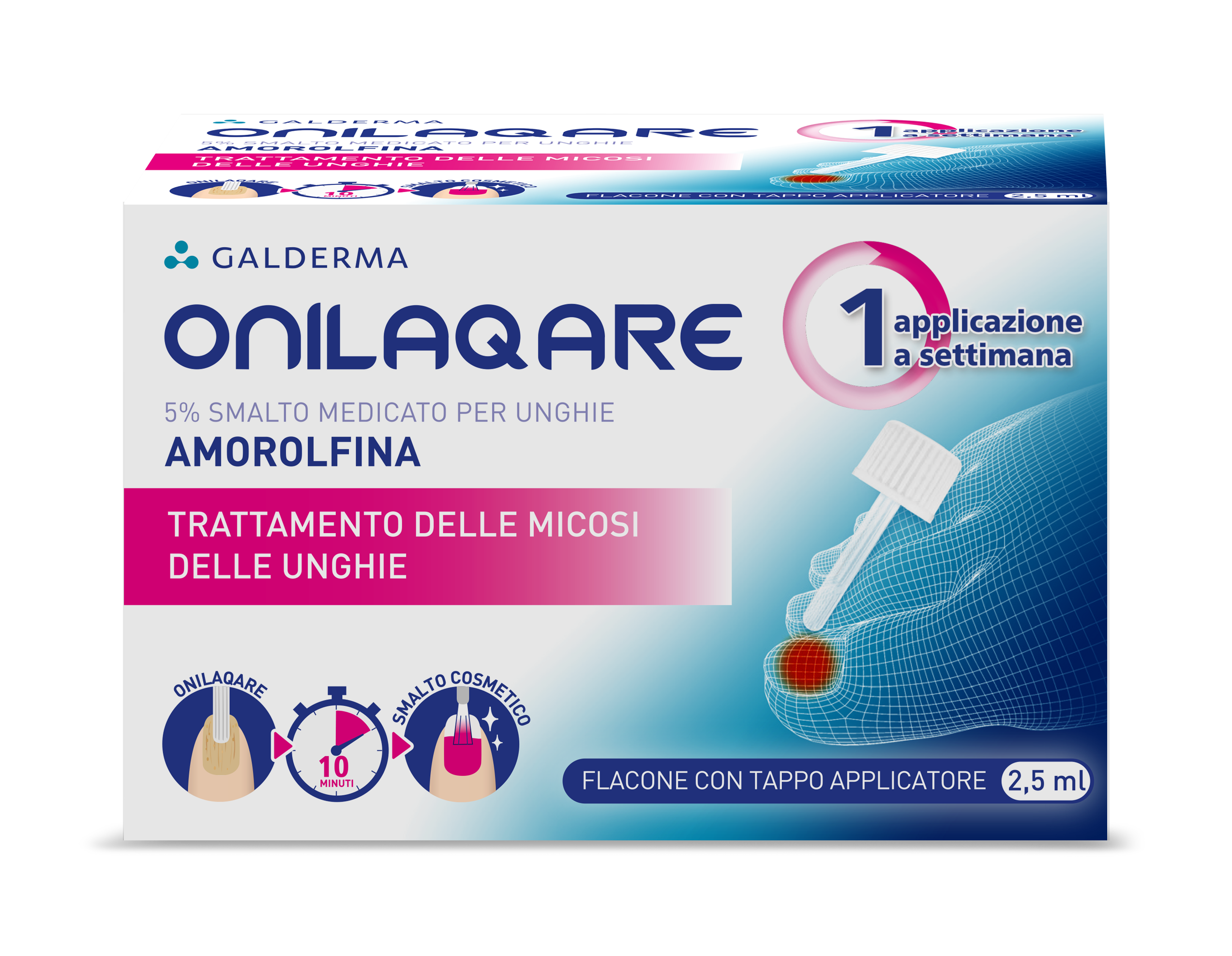 ONILAQARE*SMALTO UNGHIE 2,5ML - farmacia015