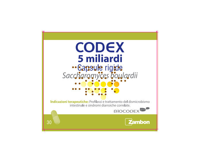 CODEX*30CPS 5MLD 250MG - farmacia015