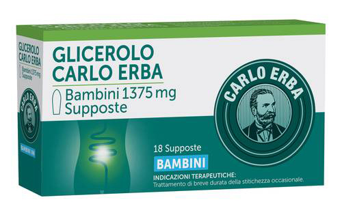 GLICEROLO*BB 18SUPP 1375MG - farmacia015