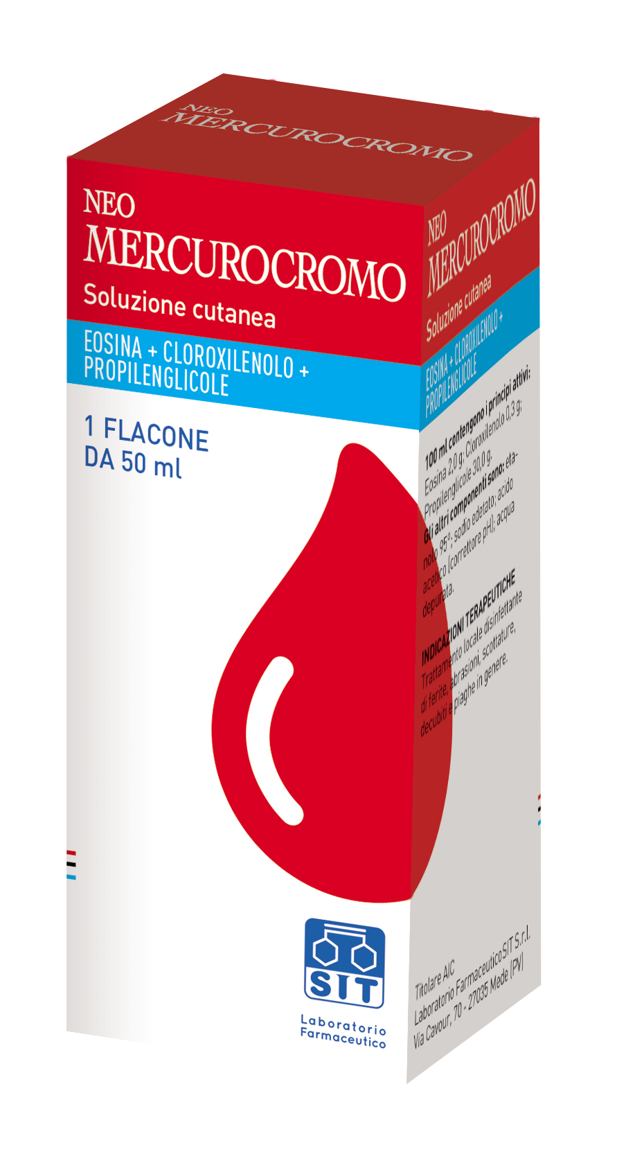 NEOMERCUROCROMO*SOLUZ FL 50ML - farmacia015