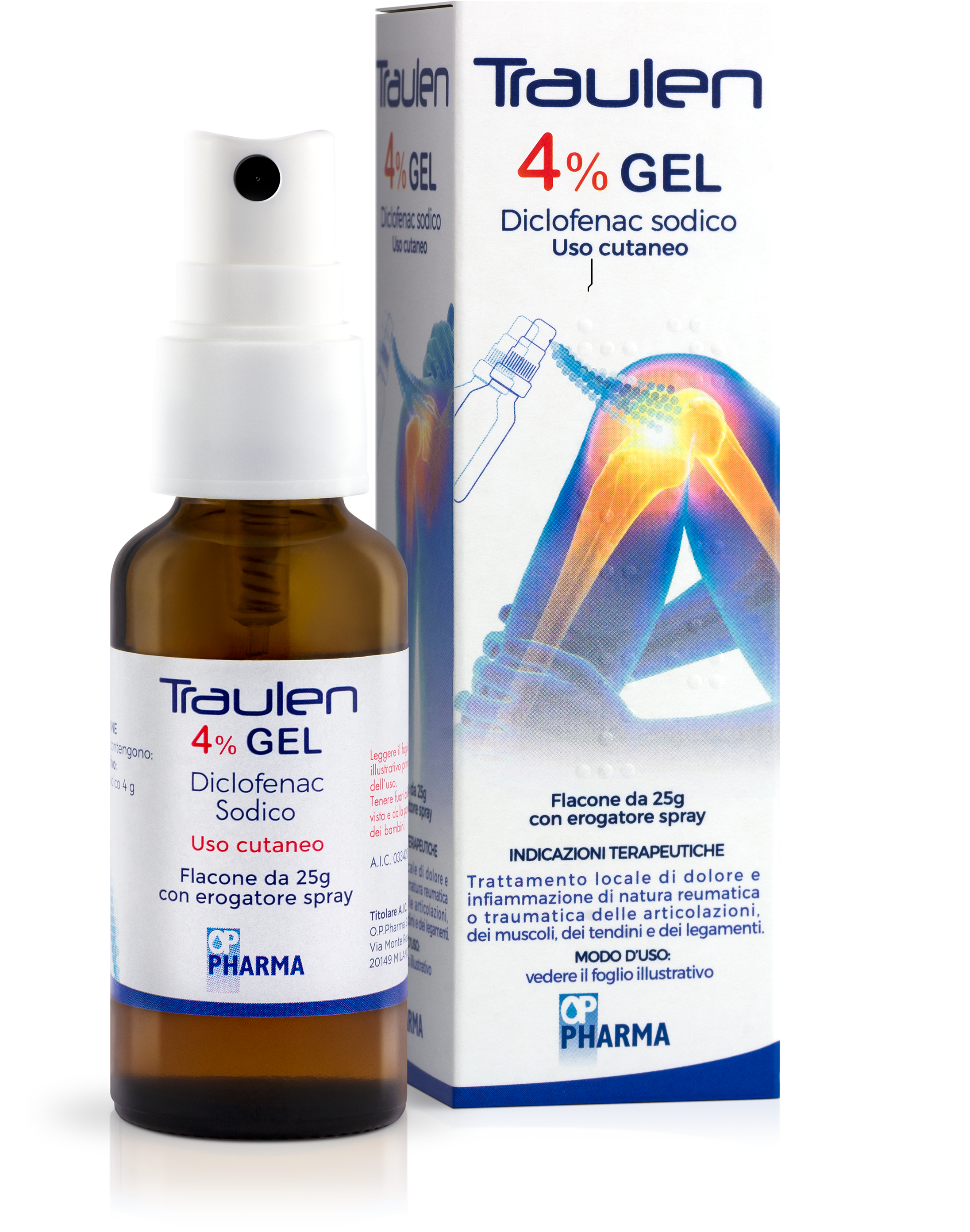 TRAULEN*GEL 4% FL 25G C/EROG - farmacia015