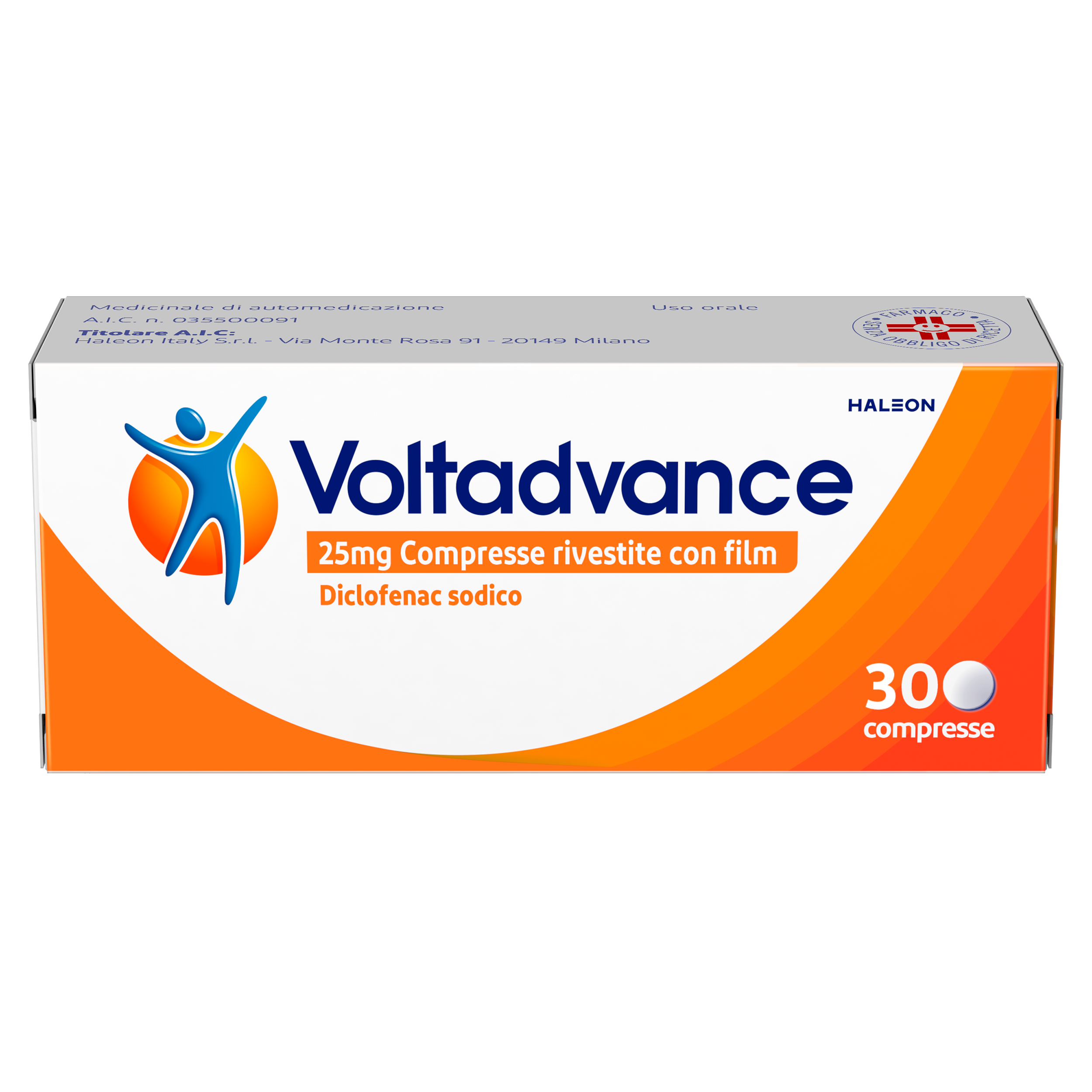 VOLTADVANCE*30CPR RIV 25MG - farmacia015