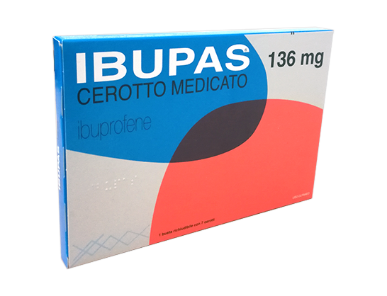IBUPAS*7CER 136MG - farmacia015