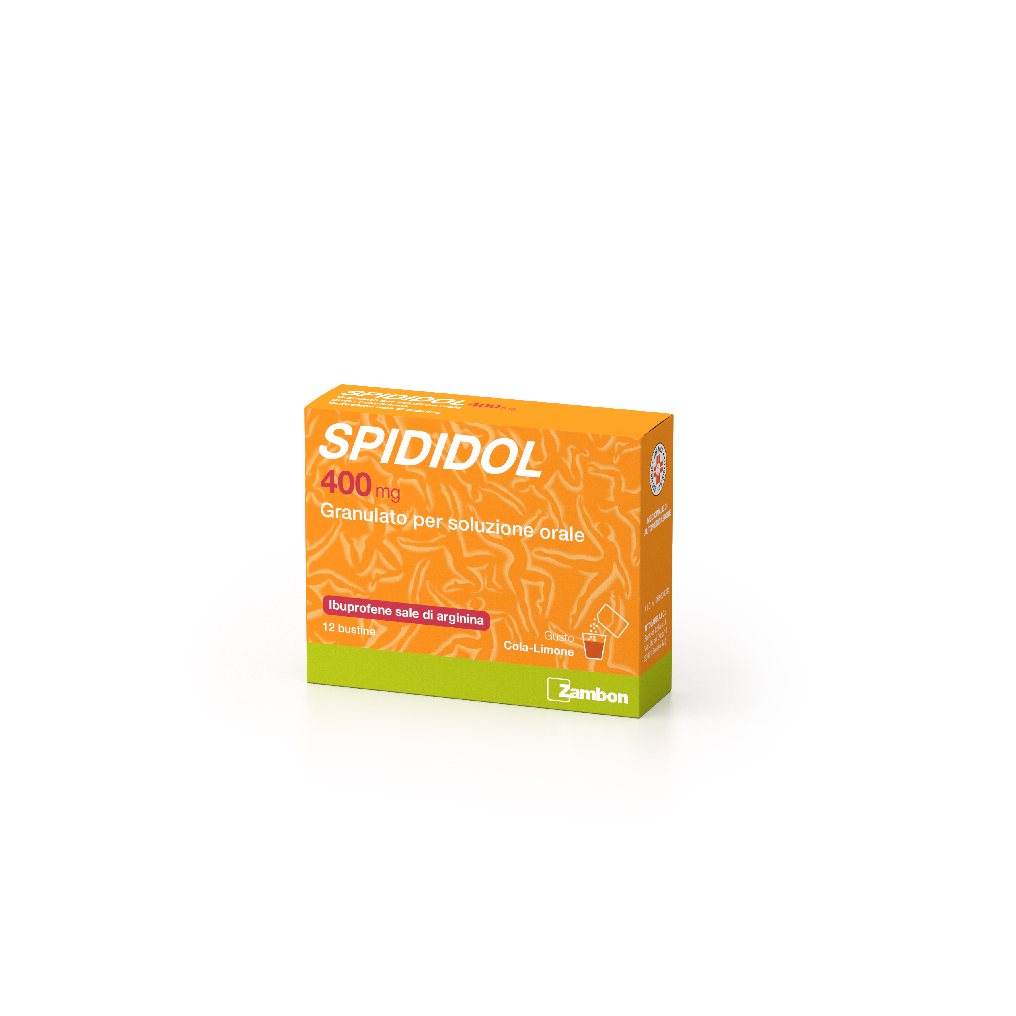 SPIDIDOL*OS GRAT 12BS 400MG CO - farmacia015