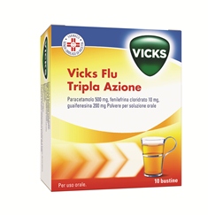 VICKS FLU TRIPLA A*OS 10BUST - farmacia015