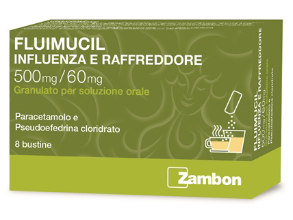 FLUIMUCIL INFLUENZA RAFFR*8BST - farmacia015