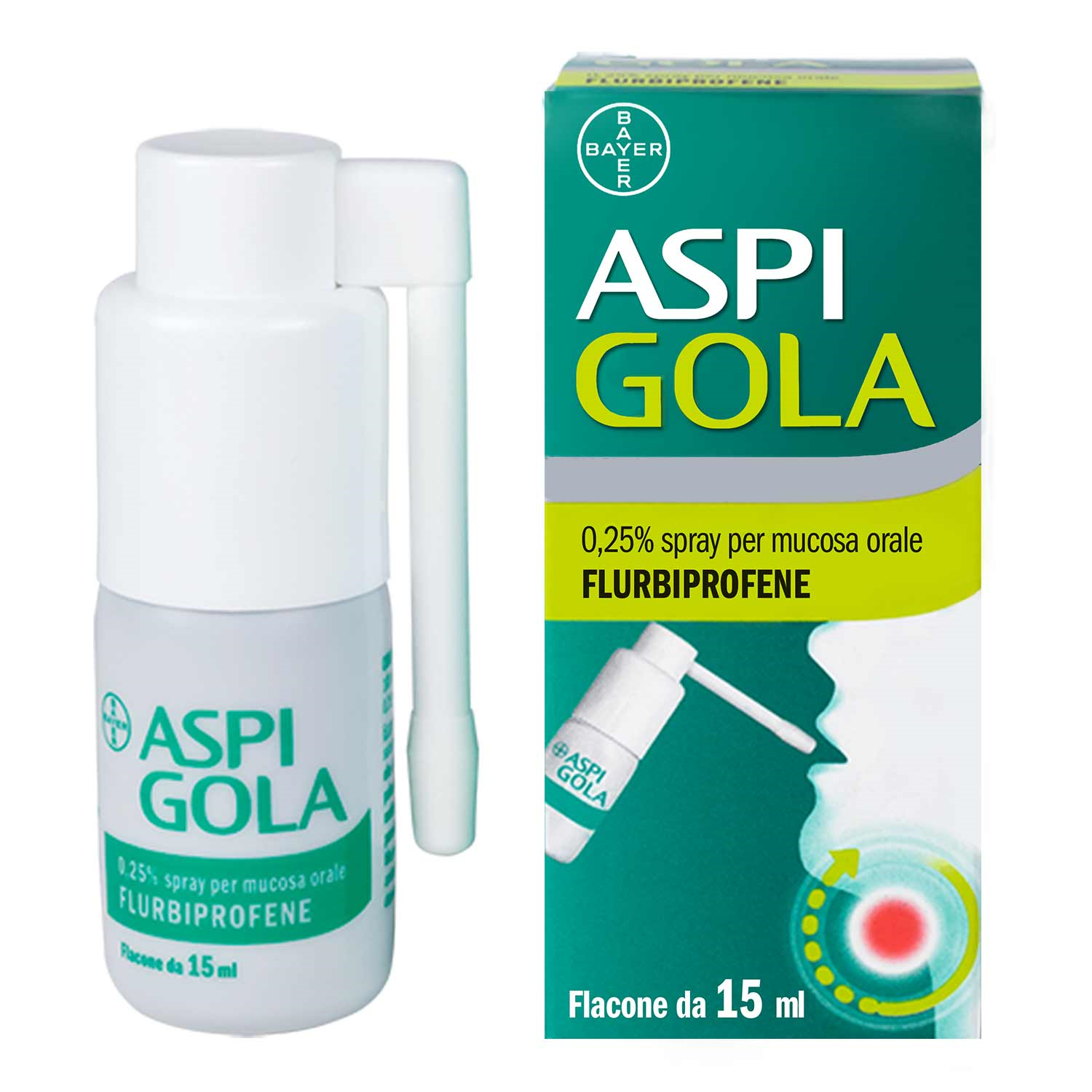 ASPI GOLA*OS SPRAY 15ML 0,25% - farmacia015