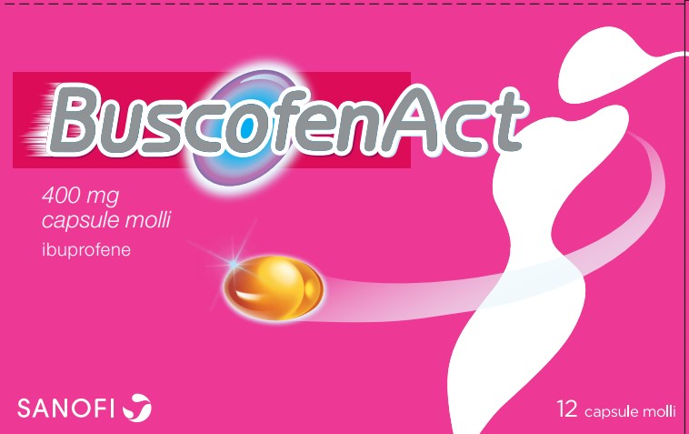 BUSCOFENACT*12CPS MOLLI 400MG - farmacia015