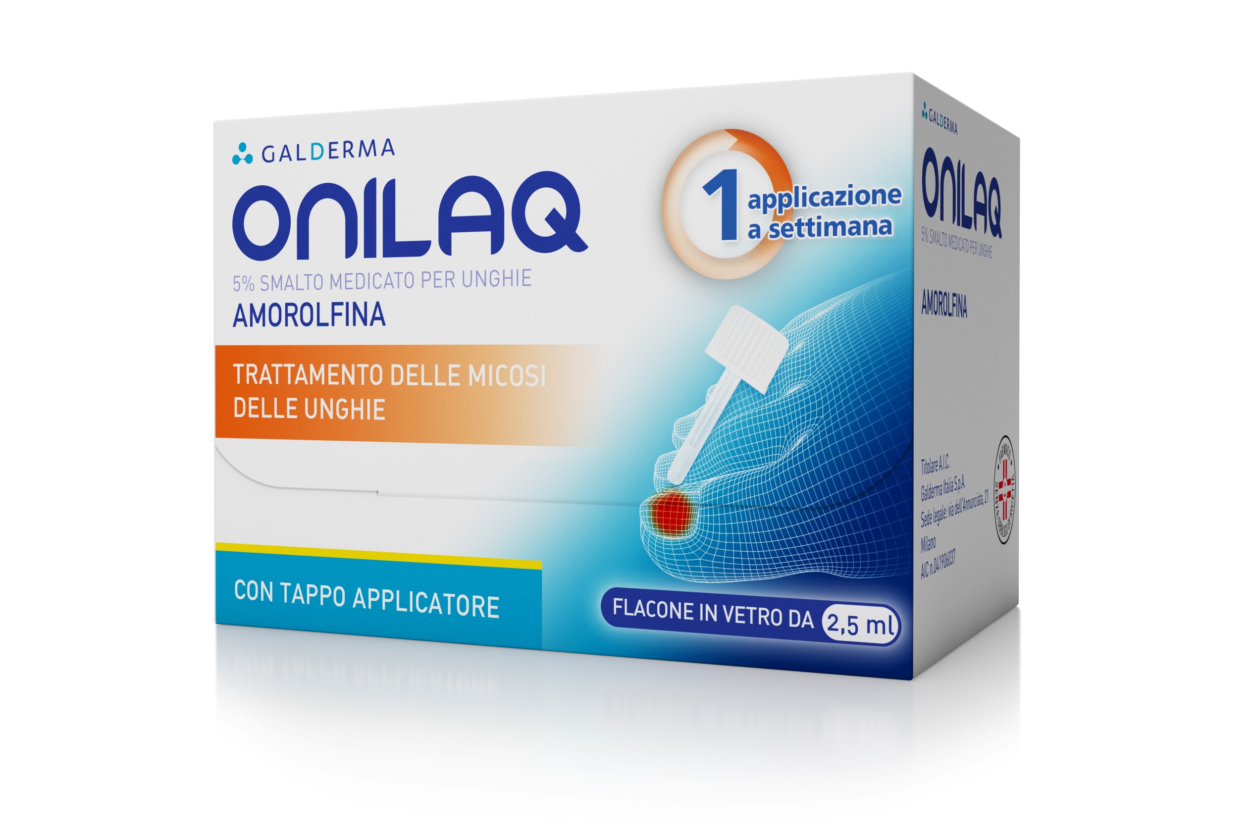 ONILAQ*SMALTO UNGHIE 2,5ML+TAP - farmacia015