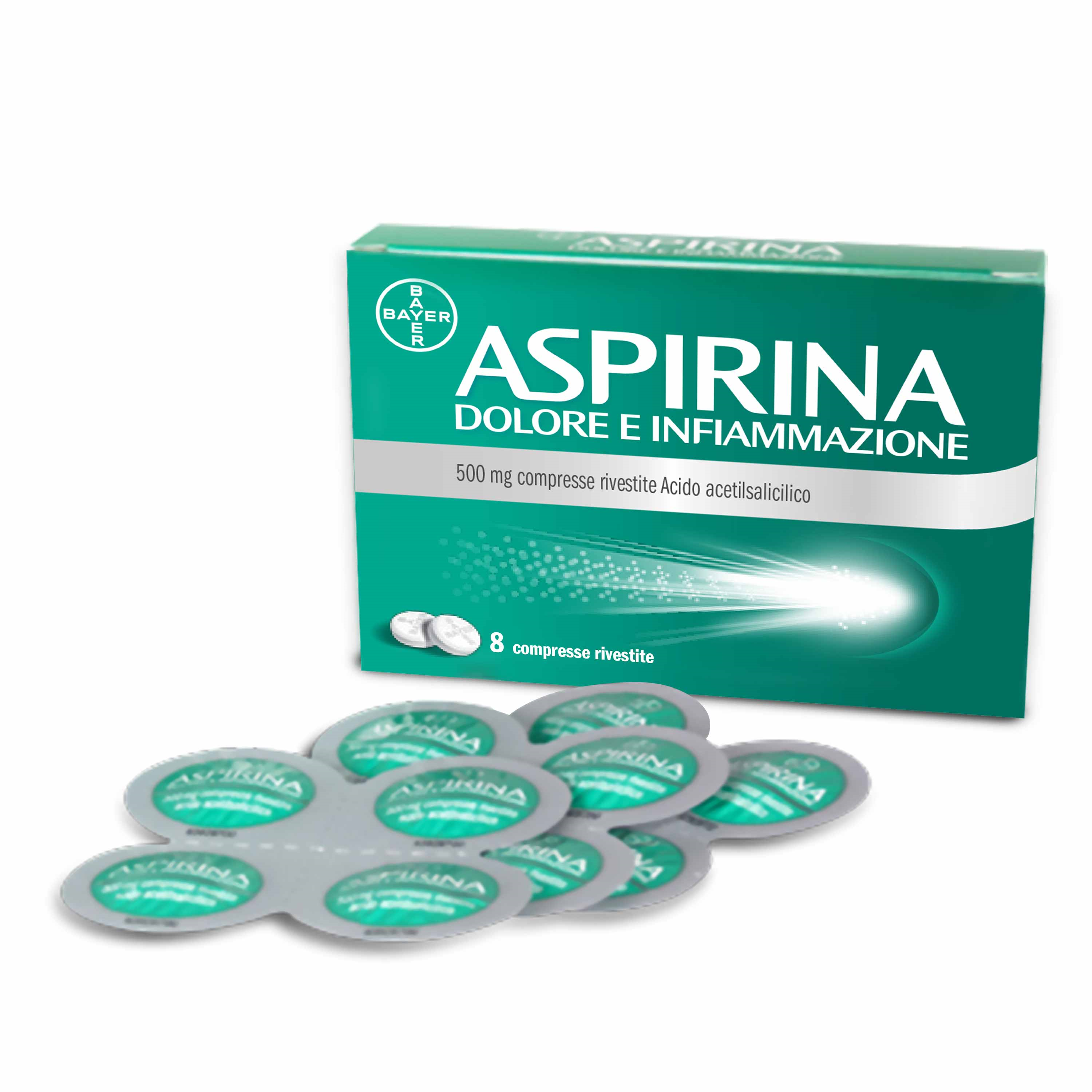 ASPIRINA DOLORE INF*8CPR 500MG - farmacia015