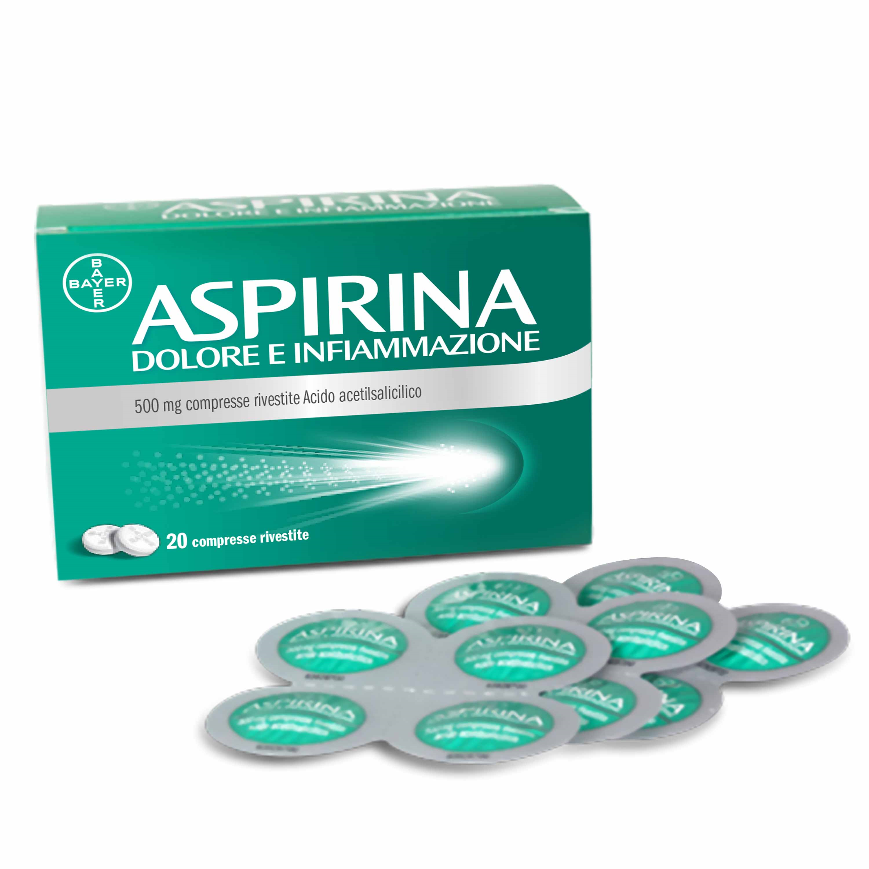 ASPIRINA DOLORE INF*20CPR500MG - farmacia015