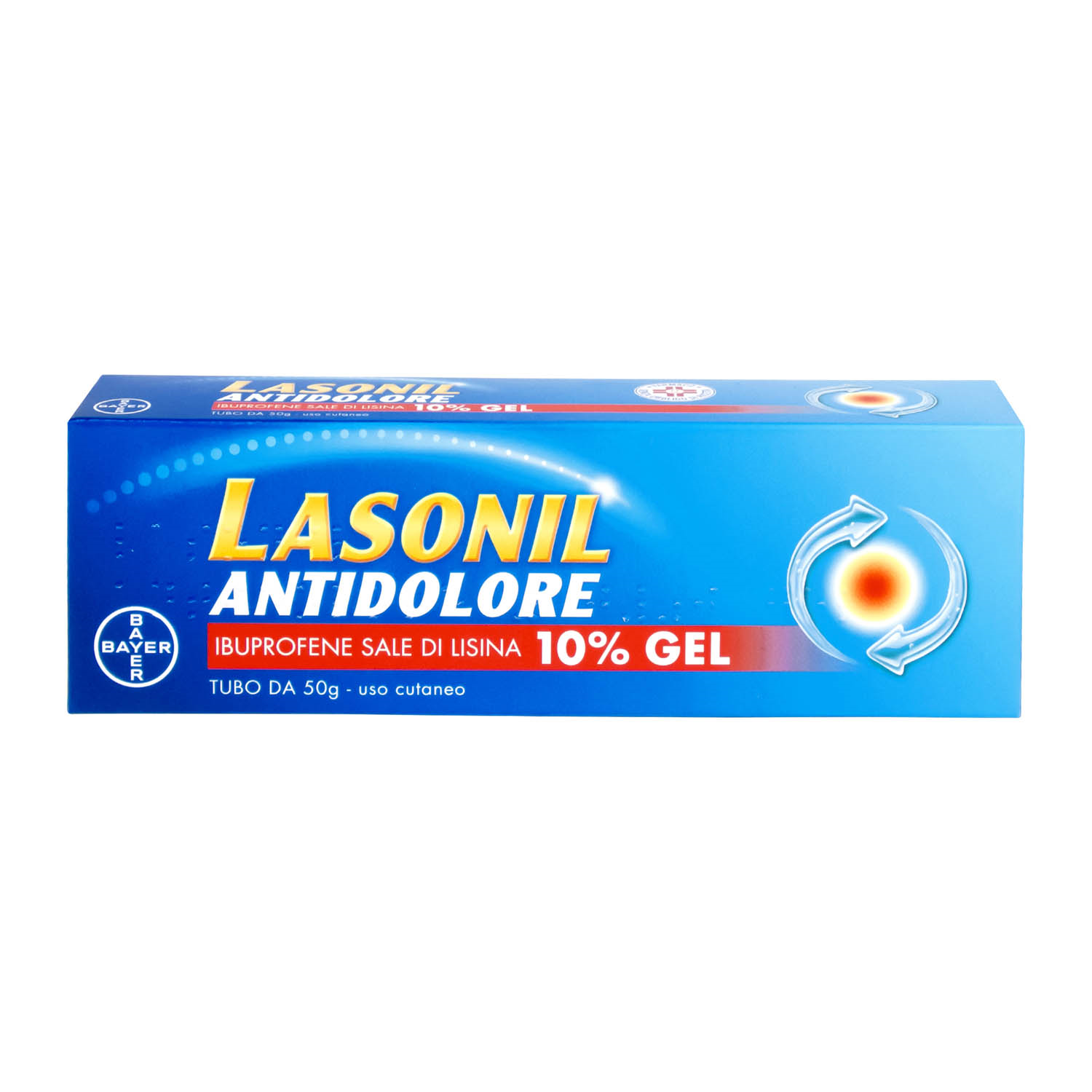 LASONIL ANTIDOLORE*GEL 50G 10% - farmacia015