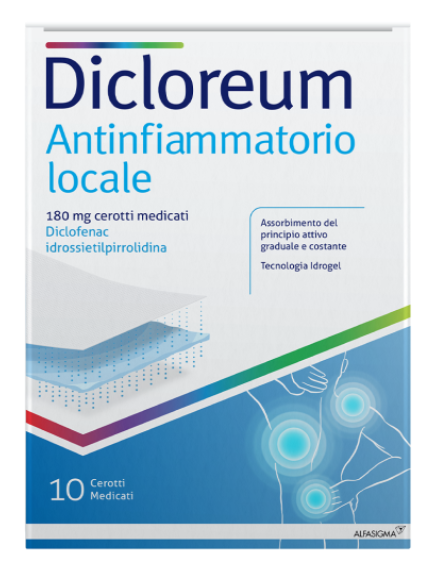 DICLOREUM ANT LOC*10CER MED180 - farmacia015