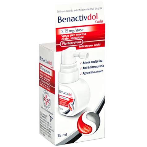 BENACTIVDOL GOLA*SPRAY15ML8,75 - farmacia015