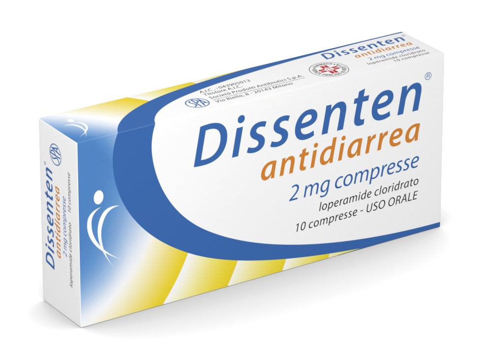 DISSENTEN ANTIDIARREA*10CPR2MG - farmacia015