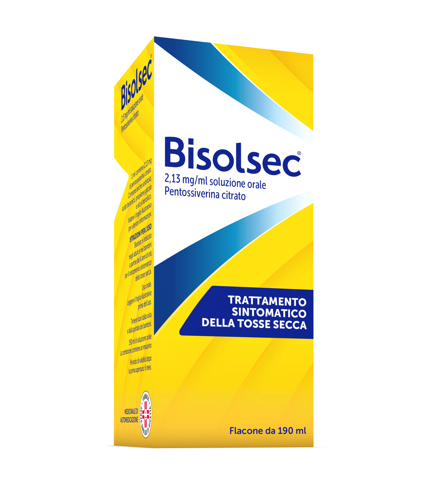 BISOLSEC*OS FL 190ML 2,13MG/ML - farmacia015