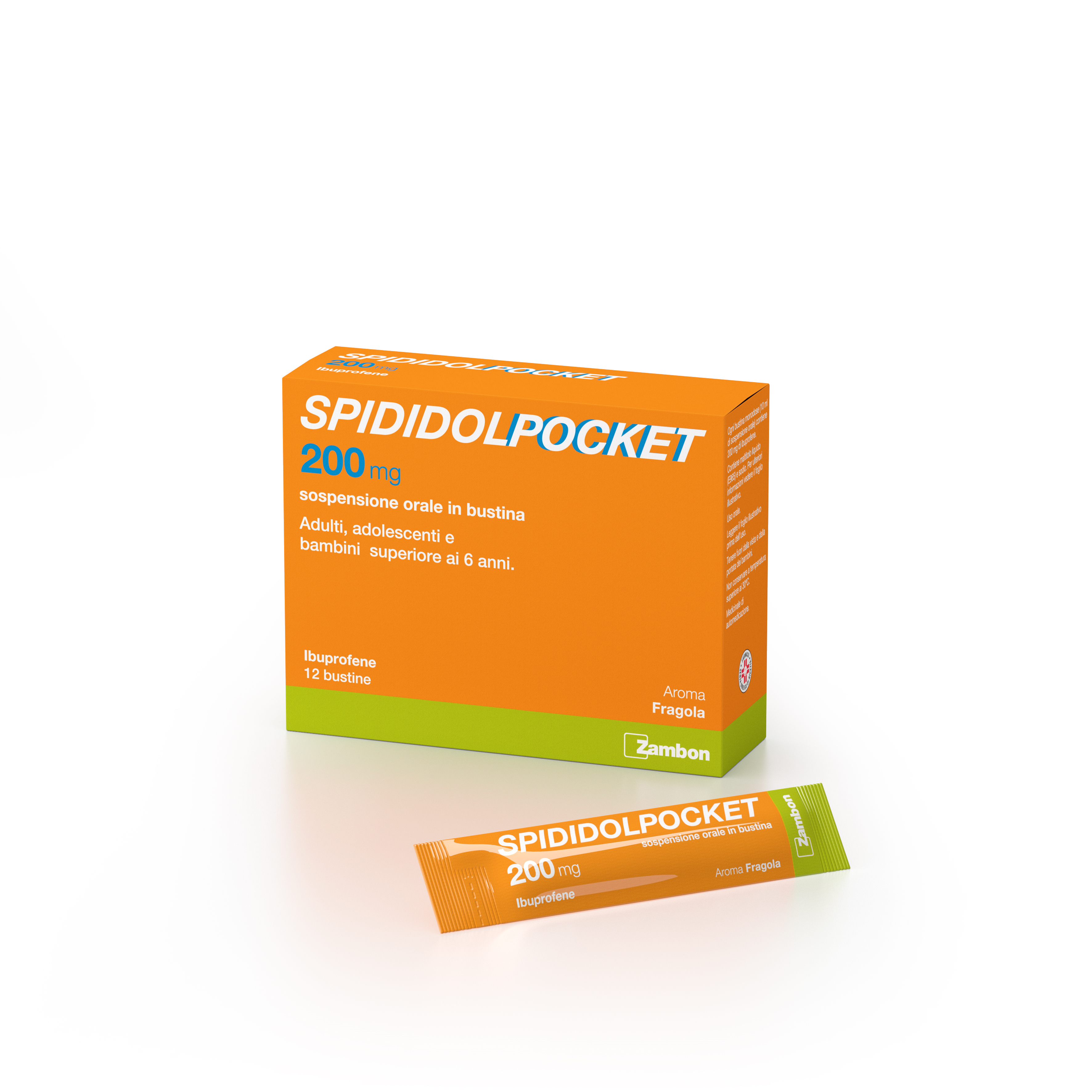 SPIDIDOLPOCKET*12BUST 200MG - farmacia015
