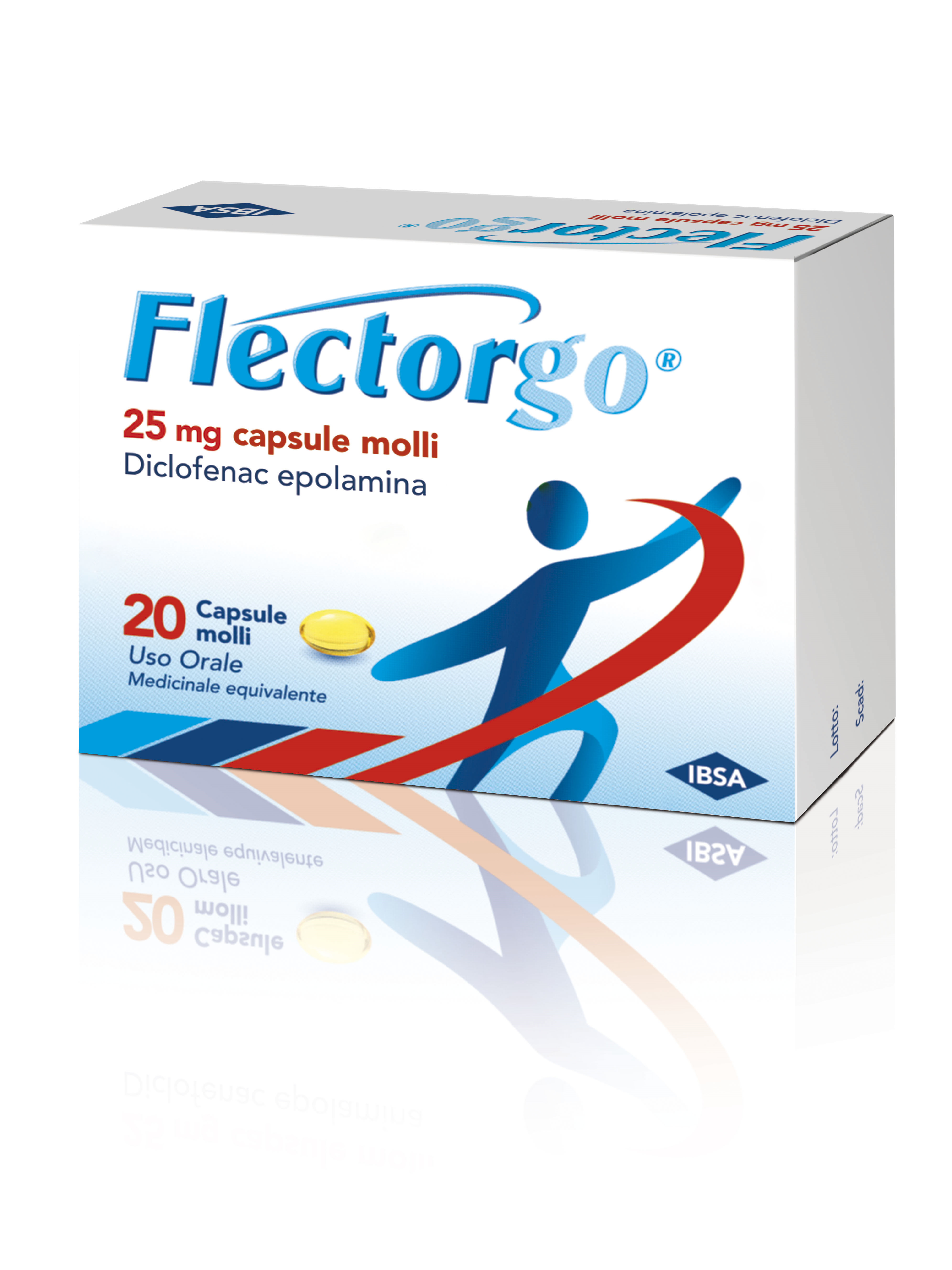 FLECTORGO*20CPS MOLLI 25MG - farmacia015