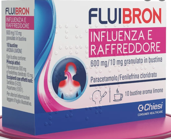 FLUIBRON INFLUENZA E RAFF*10BS - farmacia015
