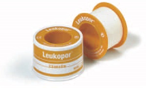 CEROTTO IN ROCCHETTO LEUKOPOR IPOALLERGENICO TESSUTO NON TESSUTO BIANCO 1,25X500 CM - farmacia015