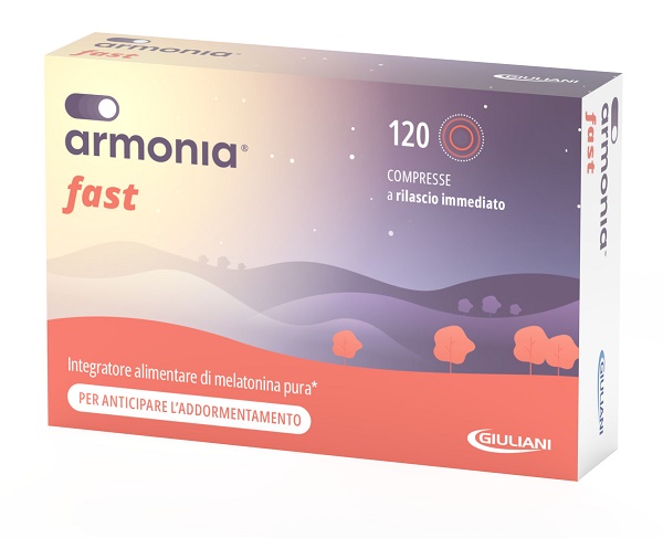 ARMONIA FAST 1 MG MELATONINA 120 COMPRESSE - farmacia015