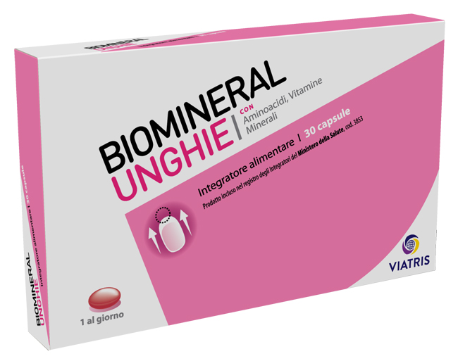 BIOMINERAL UNGHIE 30 CAPSULE - farmacia015