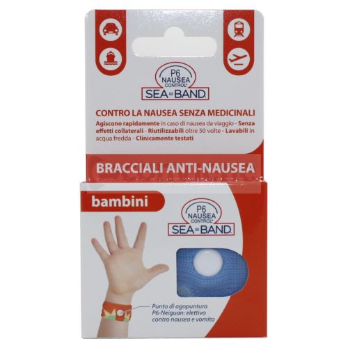 BRACCIALE ANTI NAUSEA PER BAMBINI P6 NAUSEA CONTROL 2 PEZZI - farmacia015