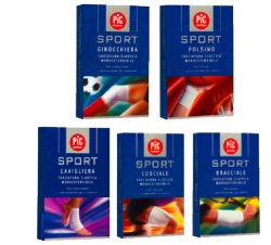 POLSINO PIC SPORT PER POLSO ELASTICO MONO ESTENSIBILE PER FISSARE STABILIZZARE E CONTENERE LE ARTICOLAZIONI MISURA MEDIA - farmacia015