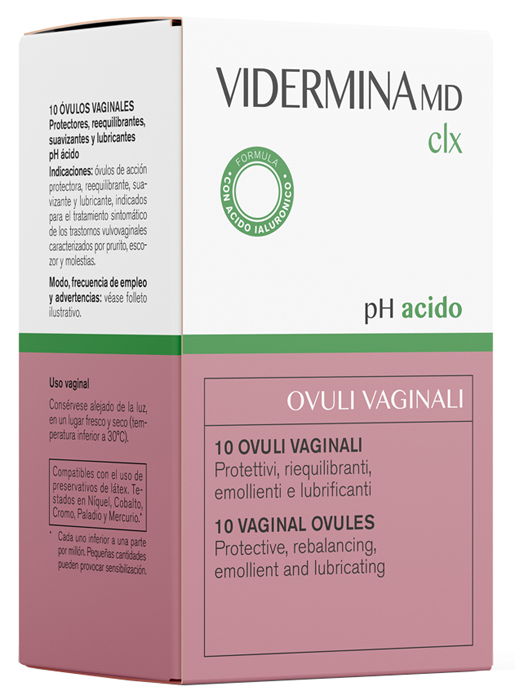 VIDERMINA CLX OVULI 10 PEZZI MD - farmacia015