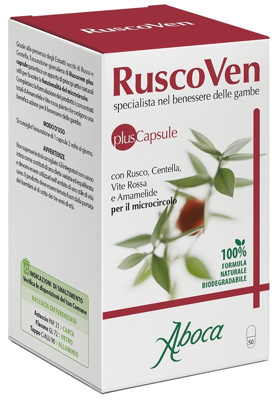 RUSCOVEN PLUS 50 CAPSULE - farmacia015