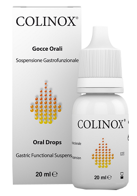 COLINOX SOSPENSIONE GASTROFUNZIONALE GOCCE OROSOLUBILI TRATTAMENTO METEORISMO AEROFAGIA COLICHE GASSOSE 20 ML - farmacia015