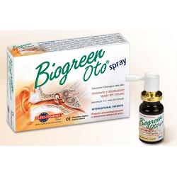 SOLUZIONE OTOLOGICA BIOGREEN OTO SPRAY RIMOZIONE E DISSOLUZIONE CERUME 13 ML - farmacia015