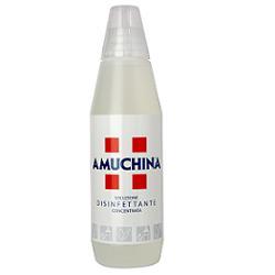 AMUCHINA LIQUIDA 100% DISINFETTANTE IGIENIZZANTE A BASE DI IPOCLORITO DI SODIO ANTIMICROBICO AD AMPIO SPETTRO D'AZIONE 1000 ML - farmacia015