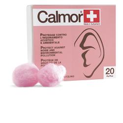 TAPPO AURICOLARE ANTISUONO IN CERA NATURALE CALMOR 12 PEZZI CODICE ARTICOLO 22038 - farmacia015