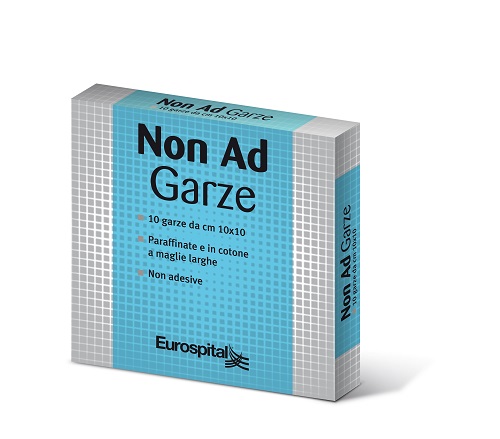 GARZA PARAFFINATA NON AD 10X10 CM 10 PEZZI - farmacia015